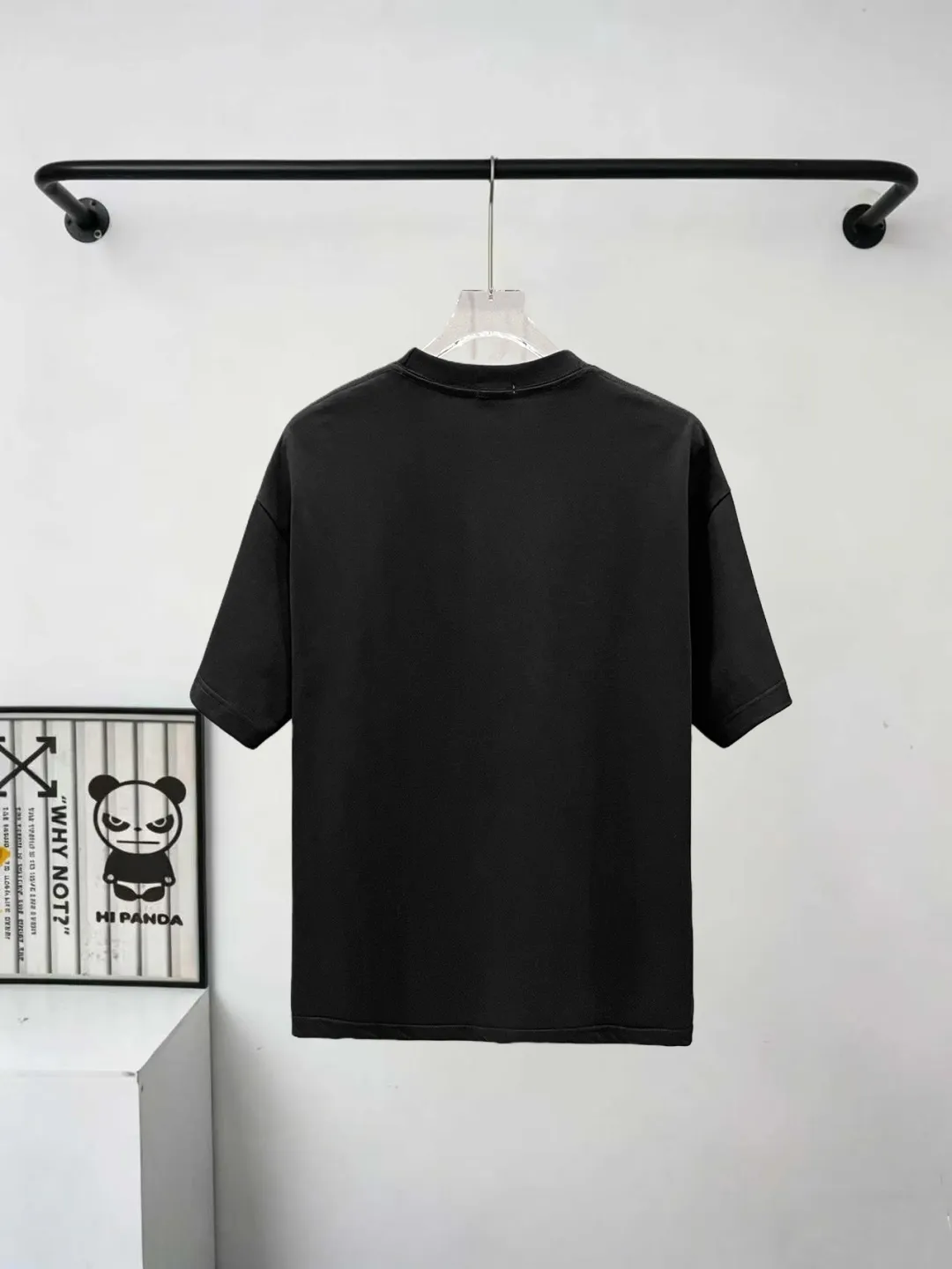 🔥110🔥 logo Logo Same Style T 280 Versatile : Black White Size：S M L XL